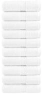 vidaXL Handtuch 30 x 50 cm Premium-G&auml;stet&uuml;cher 10 Stk Wei&szlig; 30x50cm 600 gm&sup2;...