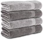 Komfortec Badet&uuml;cher 100% Baumwolle, 470 g/m&sup2;, Frottee (4-St), Handt&uuml;cher 70x140