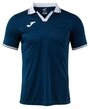 Joma Poloshirt Galaxy (100% rec. Polyester, leicht, atmungsaktiv) navyblau/weiss
