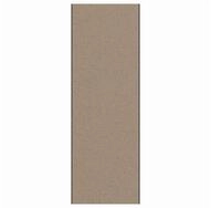 vidaXL Fu&szlig;matte Fu&szlig;matte Beige und Schwarz 120 x 350 cm 100% Polyamid,