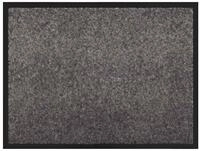 vidaXL Fu&szlig;matte Fu&szlig;matte Hellgrau 80 x 60 x 1,2 cm Teddystoff, Rechtwinklig,...