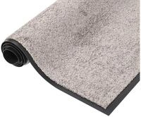 vidaXL Fu&szlig;matte 60 x 80 cm Fu&szlig;matte Schmutzfangmatte Fu&szlig;abtreter T&uuml;rvorleger