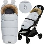 MoMi Fu&szlig;sack Cozy Universal-Fu&szlig;sack f&uuml;r Kinderwagen, Fleece-Innenfutter, Rosa