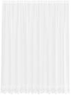 vidaXL Vorhang Spitzenvorhang mit Vorh&auml;ngen Wei&szlig; 300 x 245 cm Polyester (1...