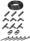 HaGa Bew&auml;sserungssystem Bew&auml;sserungsset - 25 Meter Tropfschlauch 16mm ohne