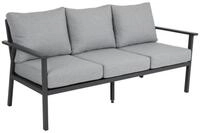 Brafab Gartenbank Samvaro 3-Sitzer, Anthrazit