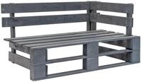 vidaXL Gartenlounge-Eckteil, Outdoor-Ecksofa Paletten Kiefernholz Impr&auml;gniert...