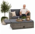 Mucola Gartenlounge-Set Polyrattan Gartensofa Lounge Sofa Gartenm&ouml;bel...