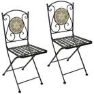 HTI-Line Gartenstuhl Metallstuhl 2er Set Marokko (Set, 2 St), Gartenstuhl...