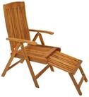 DEGAMO Gartenstuhl MARACANA, mit Relaxfunktion: klappbar + verstellbar, Fussteil