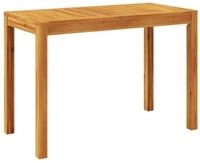 vidaXL Gartentisch Garten-Esstisch 110x55x75 cm Massivholz (1-St)
