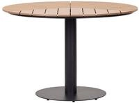 Schou Gartentisch Hector Gartentisch &Oslash;113 cm schwarz, teak Esche.