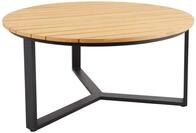 Brafab Esstisch Laurion aus Teakholz, &Oslash; 150 cm, Geeignet f&uuml;r 4-6 Personen
