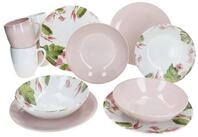 M&Auml;SER Fr&uuml;hst&uuml;cks-Geschirrset Ossia 12tlg Exotic Tearose rosa Fr&uuml;hst&uuml;cksset,