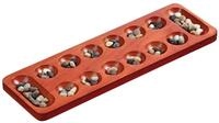 Philos Spiel Philos 3001 - Kalaha Mancala, Strategiespiel, Holz, 44x13x2cm