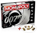Winning Moves Spiel Monopoly - James Bond + 6 EXTRA Gold Spielfiguren,...