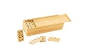 pandoo Domino Doppel 6 aus Bambus Spielbausteine
