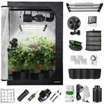 BRAST Gew&auml;chshaus Growzelt GrowBox, Komplettset inkl. Sonderzubeh&ouml;r, 3...
