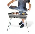 Grillpeter Holzkohlegrill Mangal Astana Deluxe mit 11er Spie&szlig;dreher 230V Motor