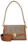 Lacoste Umh&auml;ngetasche Flap Shoulder Bag - Schultertasche 22.5 cm (brown)