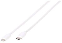Vivanco Charging Cable, Lightning auf USB-Type-C&trade; Daten- u. Ladekabel, wei&szlig;