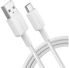 Anker Anker 322 Computer-Kabel, USB-C Kabel, 1,8 m, Wei&szlig;, Daten & Schnellladung