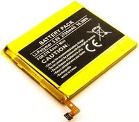 AGI Akku f&uuml;r Zte Li3927T44P8H726044 Li-Ion 3,8 Volt 2700 mAh gelb Handy-Akku...