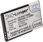 AccuCell EMPORIA Telme C140 Nachbau Akku von AccuCell passend f&uuml;r AK-C140 B111...