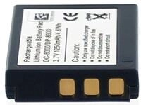 AGI Akku f&uuml;r Voigtl&auml;nder Virtus D800 Li-Ion 3,7 Volt 1000 mAh schwarz...