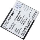 Powery Akku f&uuml;r Panasonic KX-TU150 KX-TU155 KX-TU160 Handy-Akku 1300 mAh (3.7...