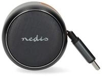 Nedis CCH1C1A60WBK Universal-Ladeger&auml;t (1-tlg., USB-A, USB-C, automatische