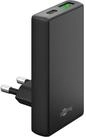 Goobay GOOBAY Dual-Schnellladeger&auml;t, 45W, 1x USB-C, 1x USB-A, 90&deg;