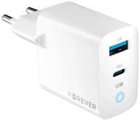Forever 65W GaN PD QC Ladeger&auml;t 1x USB-C 1x USB Smartphone-Ladeger&auml;t