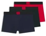 HUGO Trunk (Set, 3-St) mit kontrastfarbenen Logobadge bunt L (52)