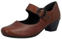 Rieker Spangenpumps, Festtagsschuh, Pumps, Trichterabsatz, mit Klettriemchen