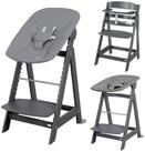 roba&reg; Hochstuhl Born Up 2in1, Treppenhochstuhl mit Liegefunktion