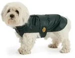 Fashion Dog Hunderegenmantel Hunde-Regenmantel mit Tartan-Futter, dunkelgr&uuml;n...