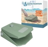 CoolPets Tierquietschie Splash Water Fountain Olivgr&uuml;n