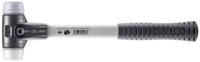 Gummihammer HALDER SIMPLEX Schonhammer &Oslash; 30 mm TPE-mid grau / Superplastik mit