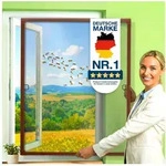 KESSER Insektenschutz-Fensterrahmen Fliegenschutzgitter f&uuml;r Fenster mit...