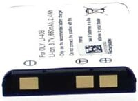 AGI Akku f&uuml;r Traveler XS4000 Li-Ion 3,7 Volt 650 mAh schwarz Kamera-Akku 650...