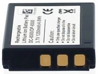 AGI Akku f&uuml;r Revue DC100 SZ Li-Ion 3,7 Volt 1000 mAh schwarz Kamera-Akku 1000...