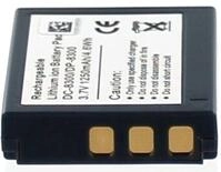 AGI Akku f&uuml;r Sealife DC1000 Elite Li-Ion 3,7 Volt 1000 mAh schwarz Kamera-Akku...