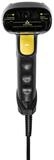 Nedis BSCN1D100BK Handscanner, (1D Laser, USB 2.0, hohe Scangeschwindigkeit...