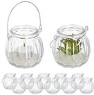relaxdays Windlicht Glas 12er Set