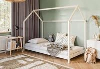 Kids Collective Hausbett Kinderbett 90x200 cm Bett mit Lattenrost Bed Kinder