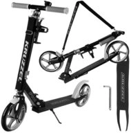 KRUZZEL Tretroller Spidoo Roller City-Scooter, (Spar-Set, 1 tlg., faltbar),
