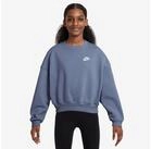Nike Sportswear Fleecepullover Nike M&auml;dchen Pullover Sportswear Club Fleece Bi
