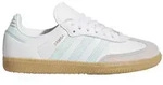 adidas Originals Adidas - SAMBA OG J - Wei&szlig; Schn&uuml;rschuh wei&szlig; 40 EU