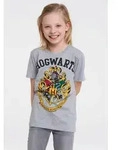 LOGOSHIRT T-Shirt Hogwarts mit l&auml;ssigem Frontprint